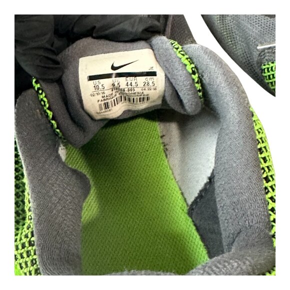 Nike Mens Revolution 3 Gray Green Running Shoes 819300-005 Size 10.5 - Picture 6 of 10